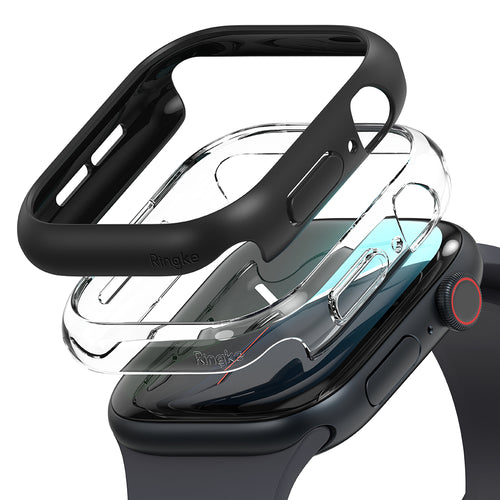 Husa smartwatch pentru Apple Watch 10 46mm, Ringke, transparenta