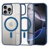 Husa pentru iPhone 16 Pro Max, Techsuit MagSafe Pro, albastru