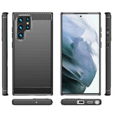 Husa pentru OPPO A40 4G, Techsuit Carbon Silicone, albastru