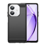 Husa pentru OPPO A40 4G, Techsuit Carbon Silicone, albastru
