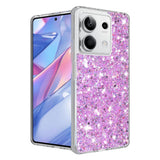 Husa pentru Xiaomi Redmi Note 13 5G, Techsuit Sparkly Glitter, alb