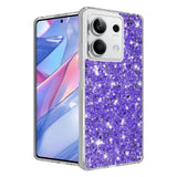 Husa pentru Xiaomi Redmi Note 13 5G, Techsuit Sparkly Glitter, alb