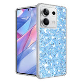 Husa pentru Xiaomi Redmi Note 13 5G, Techsuit Sparkly Glitter, alb