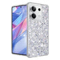 Husa pentru Xiaomi Redmi Note 13 5G, Techsuit Sparkly Glitter, alb