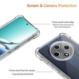 Husa pentru OPPO Reno12 F 5G, Techsuit Shockproof Clear Silicone, transparenta