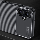 Husa pentru Samsung Galaxy A06 4G, Techsuit CarbonFiber, negru