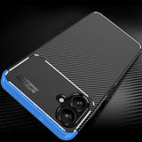Husa pentru Samsung Galaxy A06 4G, Techsuit CarbonFiber, negru