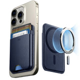 Portofel ESR Premium Wallet Boost MagSafe (2K63803), bleumarin
