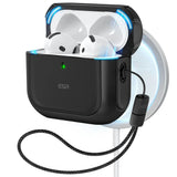Husa casti pentru AirPods 4, ESR, Orbit Hybrid Halolock, alb