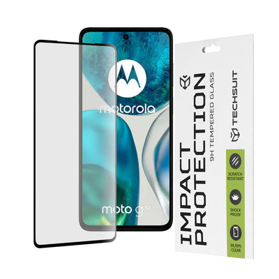 Folie de protectie pentru Motorola Moto G52, Techsuit 111D Full Cover / Full Glue Glass