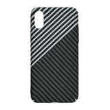 Husa pentru iPhone XR, Techsuit Carbonite FiberShell, gri