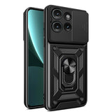 Husa pentru Motorola Edge 50, Techsuit CamShield Series, albastru