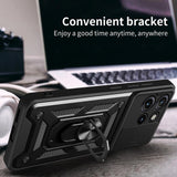 Husa pentru Motorola Edge 50, Techsuit CamShield Series, albastru