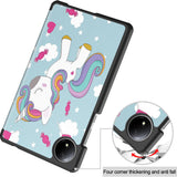 Husa tableta pentru Xiaomi Redmi Pad SE 4G, Techsuit FoldPro, Butterfly