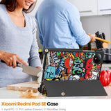 Husa tableta pentru Xiaomi Redmi Pad SE 4G, Techsuit FoldPro, Butterfly