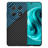 Husa pentru Huawei nova 12i, Techsuit Carbonite FiberShell, bleu