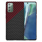 Husa pentru Samsung Galaxy Note 20, Techsuit Carbonite FiberShell, rosu inchis