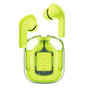 Casti wireless Acefast (T6), USB-C, IPX4, Bluetooth 5.3, ENC, Incarcare rapida, LED Afisaj digital, 500mAh, verde