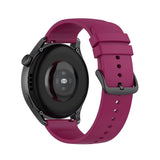 Curea pentru Garmin Venu 2, Techsuit Watchband 22mm (W001), visiniu