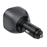 Incarcator auto Acefast (B14), 2x USB-C, USB, 165W, Incarcare rapida, Intelligent Temperature Control, negru