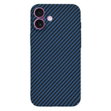 Husa pentru iPhone 16 Plus, Techsuit Carbonite FiberShell, cyan