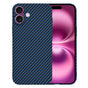 Husa pentru iPhone 16 Plus, Techsuit Carbonite FiberShell, cyan