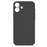 Husa pentru iPhone 16 Plus, Techsuit Carbonite FiberShell, cyan