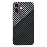 Husa pentru iPhone 16 Plus, Techsuit Carbonite FiberShell, gri