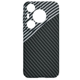 Husa pentru Huawei Pura 70 Pro, Techsuit Carbonite FiberShell, gri
