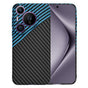 Husa pentru Huawei Pura 70 Pro, Techsuit Carbonite FiberShell, bleu