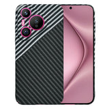 Husa pentru Huawei Pura 70, Techsuit Carbonite FiberShell, gri