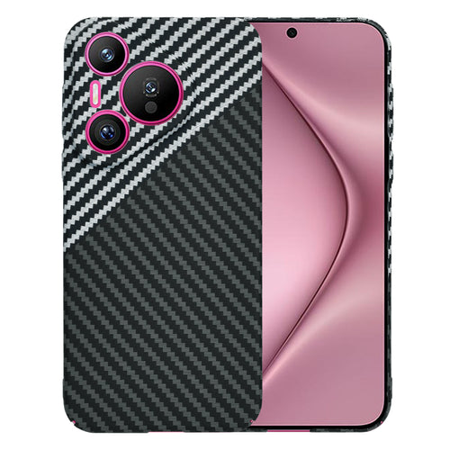 Husa pentru Huawei Pura 70, Techsuit Carbonite FiberShell, gri
