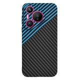 Husa pentru Huawei Pura 70, Techsuit Carbonite FiberShell, bleu