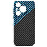 Husa pentru Huawei Pura 70, Techsuit Carbonite FiberShell, bleu