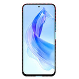 Husa pentru Honor 90 Lite, Techsuit Carbonite FiberShell, rosu inchis
