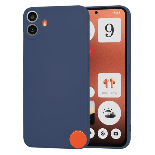 Husa pentru Nothing CMF Phone 1, Techsuit SoftFlex, bleumarin