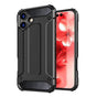 Husa pentru iPhone 16 Plus, Techsuit Hybrid Armor, negru