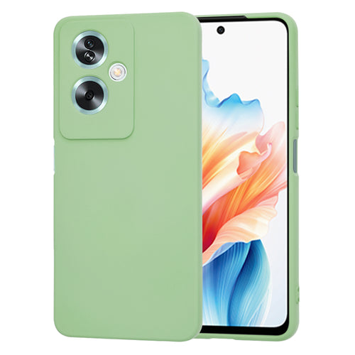 Husa pentru OPPO A79 5G, Techsuit SoftFlex, verde deschis