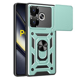 Husa pentru Xiaomi POCO F6, Techsuit CamShield Series, albastru