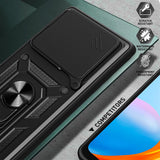 Husa pentru Xiaomi POCO F6, Techsuit CamShield Series, albastru