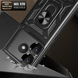 Husa pentru Xiaomi POCO F6, Techsuit CamShield Series, albastru