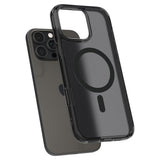 Husa pentru iPhone 16 Pro, Spigen Ultra Hybrid T MagSafe (ACS08514), cenusiu