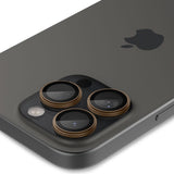 Folie de protectie pentru iPhone 16 Pro, Spigen (2 pack) Optik.tR EZ Fit Pro Camera Glass (AGL08862)