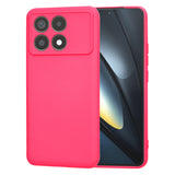 Husa pentru Xiaomi POCO F6 Pro, Techsuit SoftFlex, fucsia