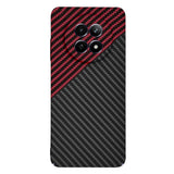 Husa pentru Realme 12x, Techsuit Carbonite FiberShell, rosu