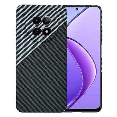 Husa pentru Realme 12x, Techsuit Carbonite FiberShell, gri