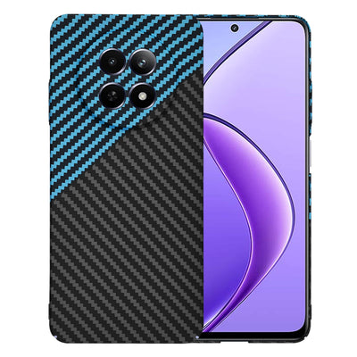 Husa pentru Realme 12x, Techsuit Carbonite FiberShell, bleu