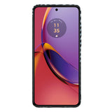 Husa pentru Motorola Moto G84, Techsuit Carbonite FiberShell, gri