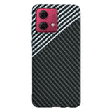 Husa pentru Motorola Moto G84, Techsuit Carbonite FiberShell, gri