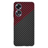 Husa pentru OPPO A60 4G, Techsuit Carbonite FiberShell, rosu